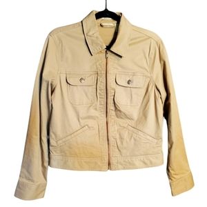 3/$30 💋 St. John's Bay Stretch Cropped Jean Jacket